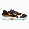 Детски обувки за волейбол Mizuno Lightning Star Z7 black/tangelo/ice green 2
