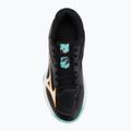 Детски обувки за волейбол Mizuno Lightning Star Z7 black/tangelo/ice green 5