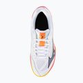 Детски обувки за волейбол Mizuno Lightning Star Z7 white/fiery coral 2/citrus 5