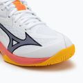 Детски обувки за волейбол Mizuno Lightning Star Z7 white/fiery coral 2/citrus 7