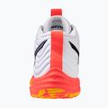 Обувки за волейбол Mizuno Wave Momentum Elite Mid white/fiery coral 2/citrus 10