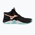 Обувки за волейбол Mizuno Wave Momentum Elite Mid black/tangelo/ice green 8