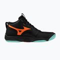 Обувки за волейбол Mizuno Wave Momentum Elite Mid black/tangelo/ice green 9