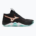 Обувки за волейбол Mizuno Wave Momentum Elite Mid black/tangelo/ice green 2