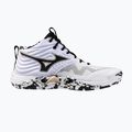 Обувки за волейбол Mizuno Wave Momentum Elite Mid white/black/ge gold 8