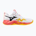 Обувки за волейбол Mizuno Wave Momentum Pro white/fiery coral 2/citrus