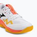 Обувки за волейбол Mizuno Wave Momentum Pro white/fiery coral 2/citrus 7