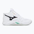 Обувки за волейбол Mizuno Wave Momentum Pro Mid white/black/frozen emerald 2