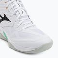Обувки за волейбол Mizuno Wave Momentum Pro Mid white/black/frozen emerald 7