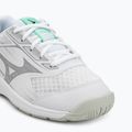 Детски обувки за волейбол Mizuno Cyclone Speed 5 white/black/frozen emerald 7