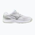 Детски обувки за волейбол Mizuno Cyclone Speed 5 white/black/frozen emerald