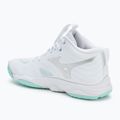 Дамски обувки за волейбол  Mizuno Wave Momentum Elite Mid white/blue tint 3