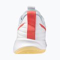 Дамски обувки за волейбол Mizuno Wave Momentum Pro white/calypso coral/pale banan 3