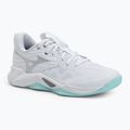 Дамски обувки за волейбол Mizuno Wave Momentum Pro white/blue tint