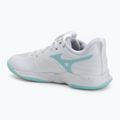 Дамски обувки за волейбол Mizuno Wave Momentum Pro white/blue tint 3