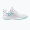 Дамски обувки за волейбол Mizuno Wave Momentum Pro white/blue tint 2