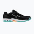 Mizuno Wave Phantom 3 обувки за хандбал черни/танджело/ледено зелени 2