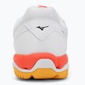 Обувки за хандбал Mizuno Wave Phantom 3 white/fiery coral 2/citrus 6