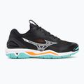 Обувки за хандбал Mizuno Wave Stealth 6 black/tangelo/ice green 2