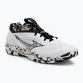 Обувки за хандбал Mizuno Wave Stealth 6 white/black/ge gold