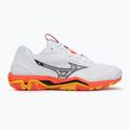 Обувки за хандбал Mizuno Wave Stealth 6 white/fiery coral 2/citrus 2