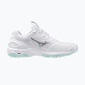 Дамски обувки за хандбал Mizuno Wave Stealth 6 white/blue tint 9