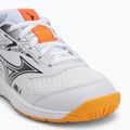Детски обувки Mizuno Stealth Star 3 white/fiery coral 2/citrus 7