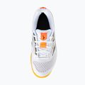 Детски обувки Mizuno Stealth Star 3 white/fiery coral 2/citrus 5