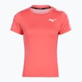 Дамска тениска за тенис Mizuno Daybreakers Printed calypso coral