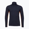 Мъжка блуза с дълъг ръкав за бягане Mizuno Tech Thermal Charge Half Zip baritone blue