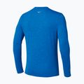 Мъжки тичащи тениски с дълъг ръкав Mizuno Core Impulse Half Zip Tee princess blue 2