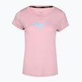 Дамска тениска за бягане Mizuno Core Runbird Tee bleached mauve