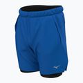 Мъжки къси панталони за бягане Mizuno Core 7.5 2IN1 princess blue 3
