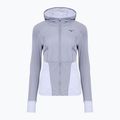 Дамско яке за бягане Mizuno Active Warm Hybrid Full Zip с качулка quicksilver 5