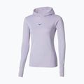 Дамски суитшърт за бягане Mizuno Active Warm Hooded icelandic blue