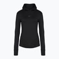 Дамски суитшърт за бягане Mizuno Active Warm Hooded black