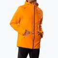 Мъжко яке за бягане Mizuno Tech Thermal Charge Hooded tangelo