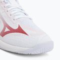 Дамски волейболни обувки Mizuno Lightning Select white/rose elegance/lava falls 7