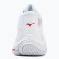 Дамски волейболни обувки Mizuno Wave Lightning Elite Mid white/rose elegance/lava falls 6