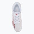 Дамски волейболни обувки Mizuno Wave Lightning Elite white/rose elegance/lava falls 5