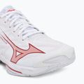 Дамски волейболни обувки Mizuno Wave Lightning Elite white/rose elegance/lava falls 7