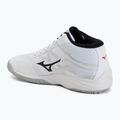 Волейболни обувки Mizuno Lightning Select Mid white/black/fiery red 3