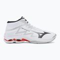 Волейболни обувки Mizuno Wave Lightning Pro Mid white/black/fiery red 2