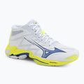 Волейболни обувки Mizuno Wave Lightning Elite Mid white/lighting yellow/dazzling blue