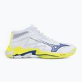 Волейболни обувки Mizuno Wave Lightning Elite Mid white/lighting yellow/dazzling blue 2
