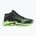 Обувки за волейбол Mizuno Wave Lightning Elite Mid black/glowing apple/mandarin orange 2