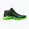 Обувки за волейбол Mizuno Wave Lightning Elite Mid black/glowing apple/mandarin orange