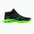 Обувки за волейбол Mizuno Wave Lightning Elite Mid black/glowing apple/mandarin orange 2