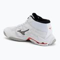 Волейболни обувки Mizuno Wave Lightning Elite Mid white/black/fiery red 3