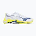 Волейболни обувки Mizuno Wave Lightning Elite white/lighting yellow/dazzling blue 2
